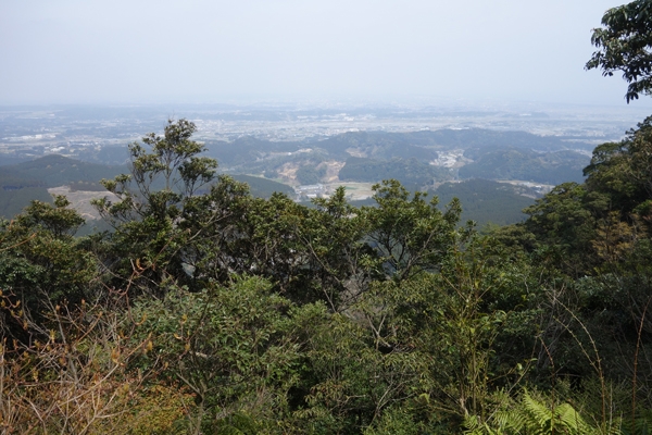 双石山から眺める宮崎市街